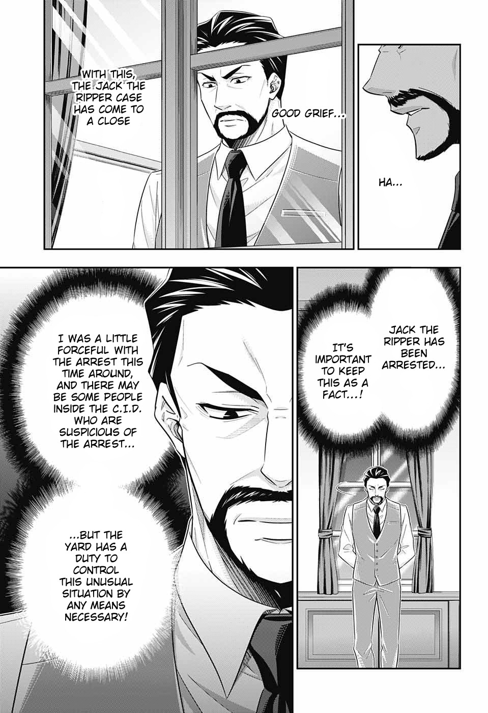 Yukoku no Moriarty Chapter 29 page 29 - Chapter 29: The Riot in New Scotland Yard Act 1