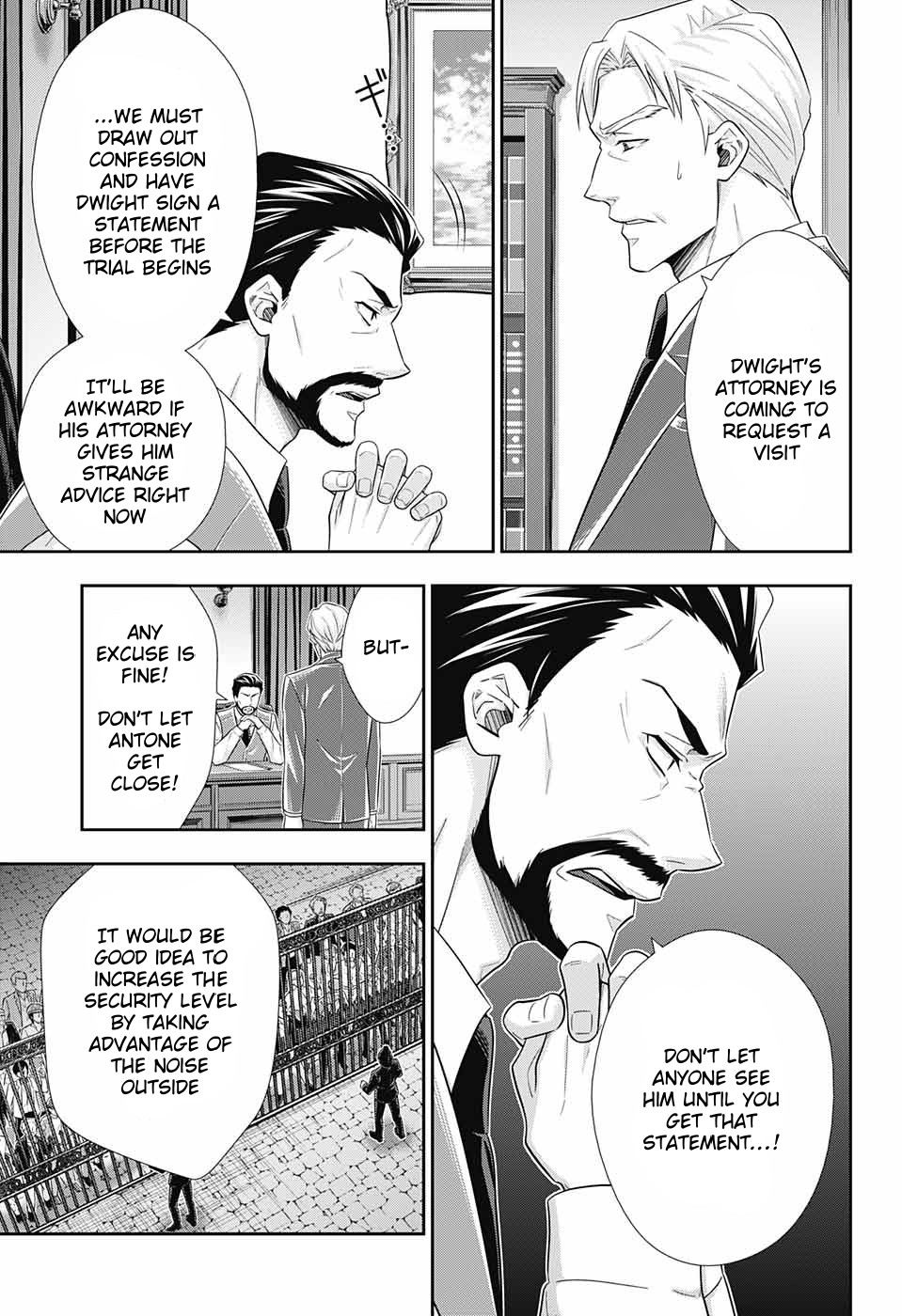 Yukoku no Moriarty Chapter 29 page 31 - Chapter 29: The Riot in New Scotland Yard Act 1