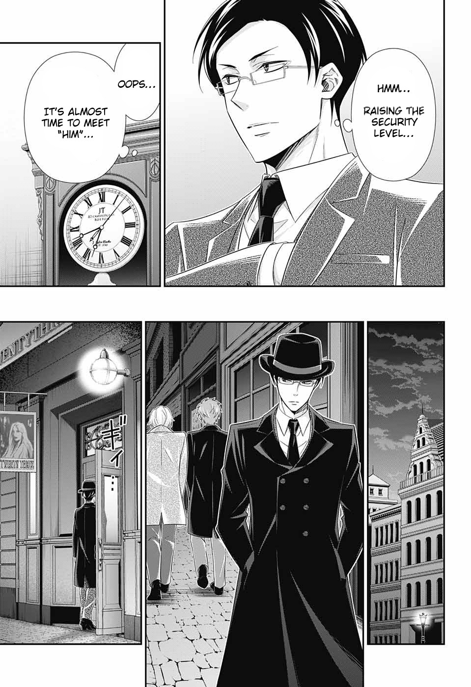 Yukoku no Moriarty Chapter 29 page 33 - Chapter 29: The Riot in New Scotland Yard Act 1
