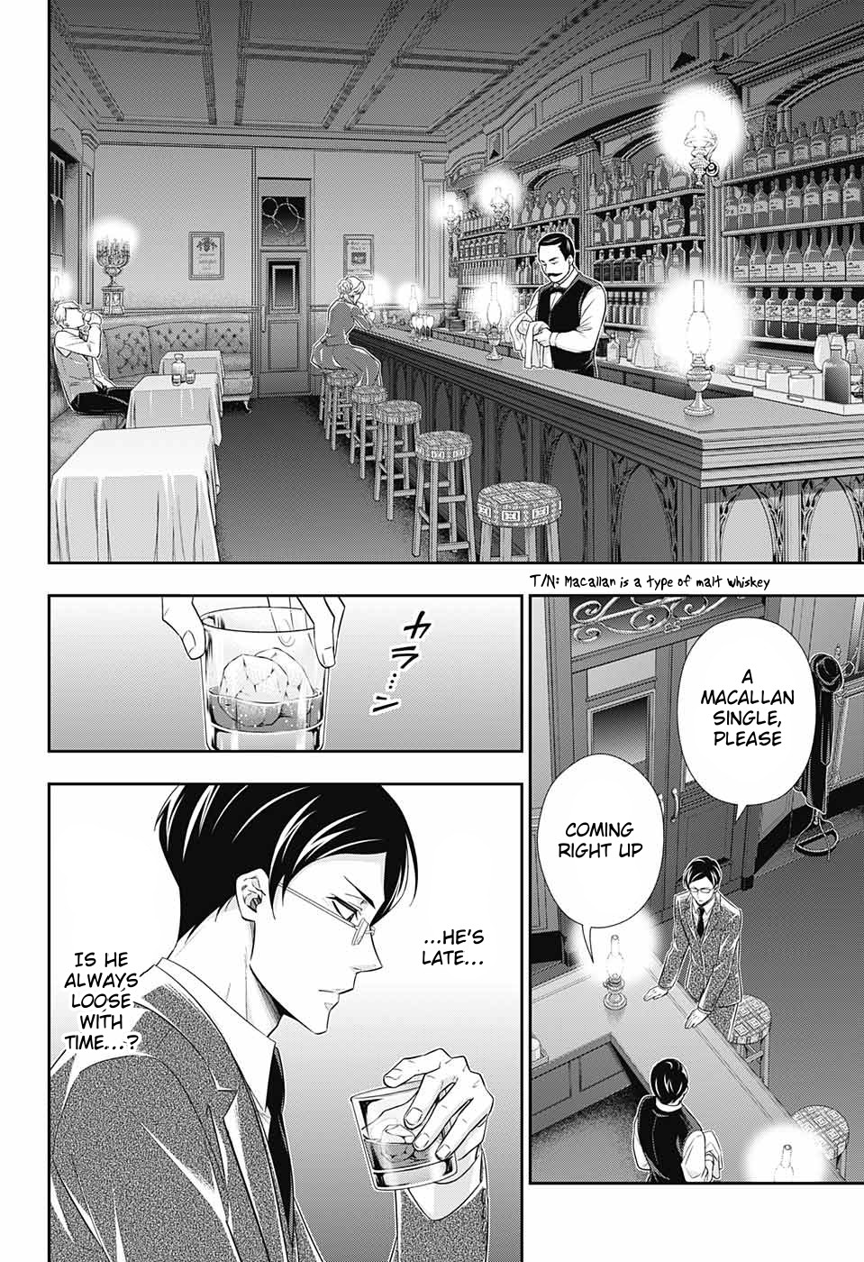 Yukoku no Moriarty Chapter 29 page 34 - Chapter 29: The Riot in New Scotland Yard Act 1