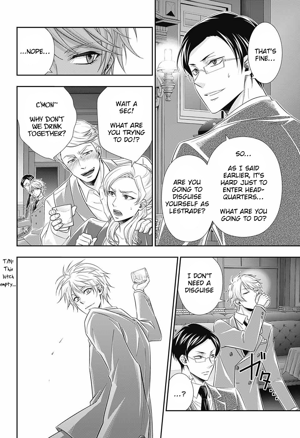 Yukoku no Moriarty Chapter 29 page 42 - Chapter 29: The Riot in New Scotland Yard Act 1