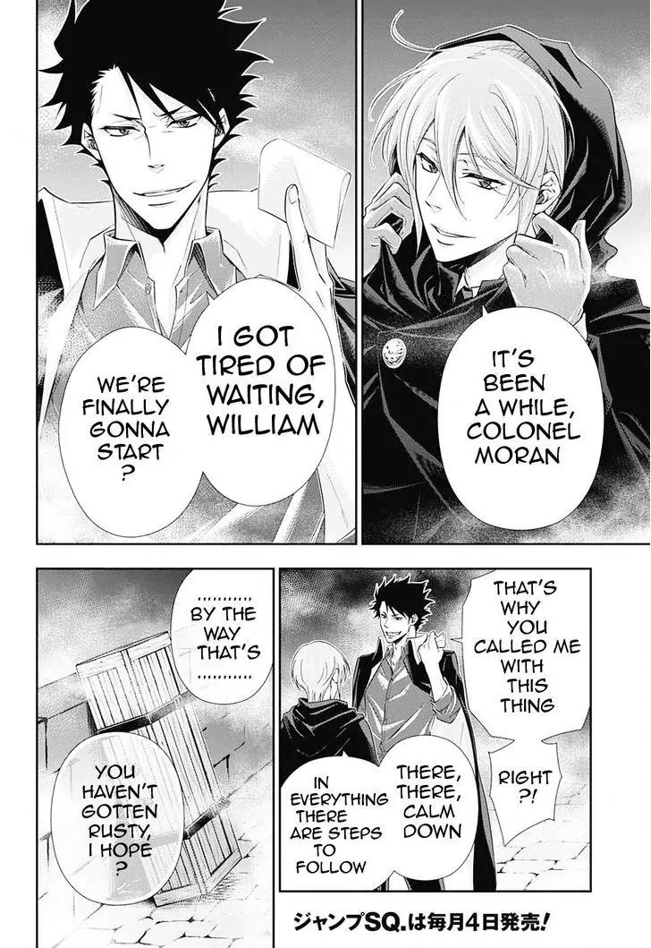 Yukoku no Moriarty Chapter 3 page 34 - Chapter 3: The Dancers on the Bridge