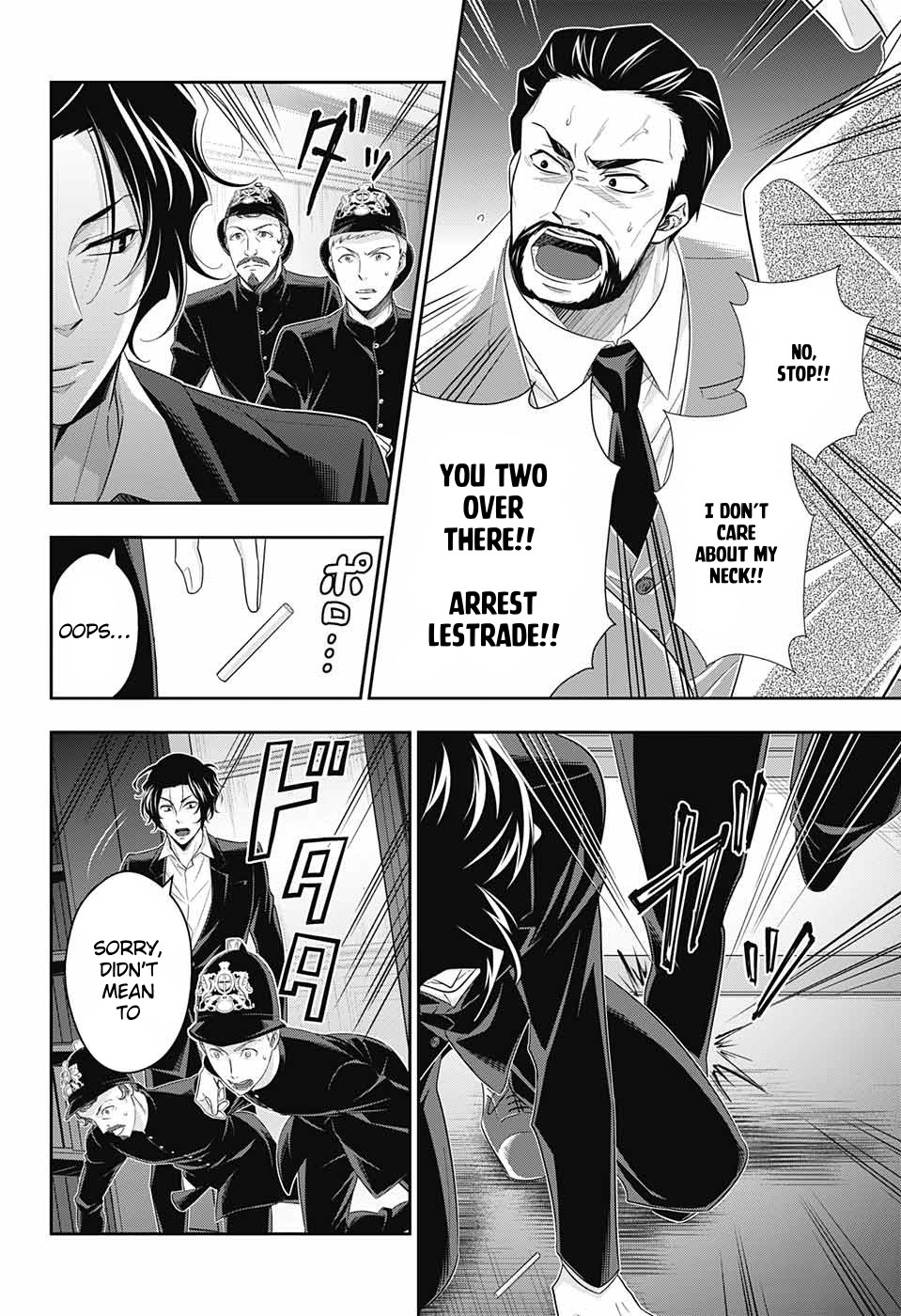 Yukoku no Moriarty Chapter 30 page 29 - Chapter 30: The Riot in New Scotland Yard Act 2