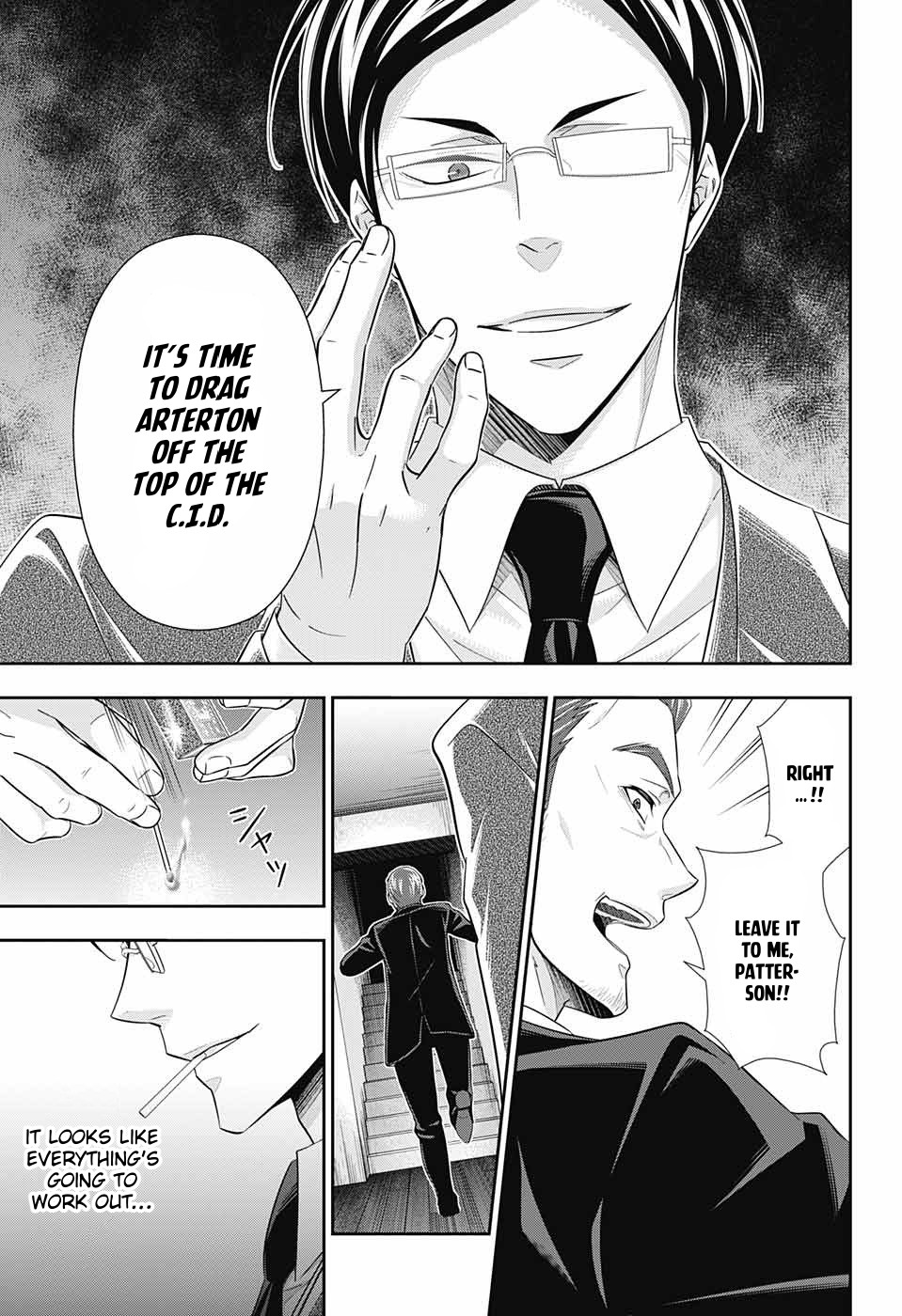 Yukoku no Moriarty Chapter 30 page 34 - Chapter 30: The Riot in New Scotland Yard Act 2