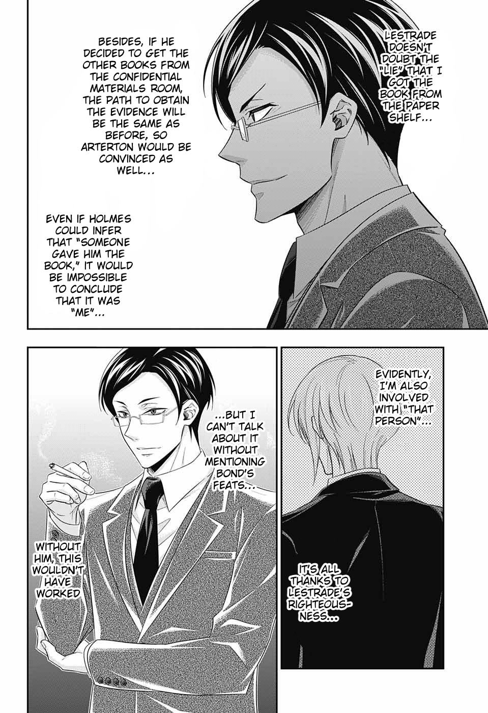 Yukoku no Moriarty Chapter 30 page 35 - Chapter 30: The Riot in New Scotland Yard Act 2