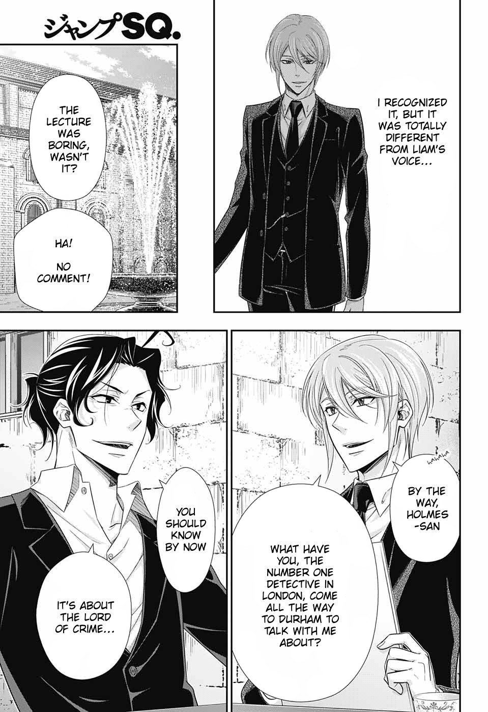 Yukoku no Moriarty Chapter 31 page 13 - Chapter 31: The Adventure of the One Student