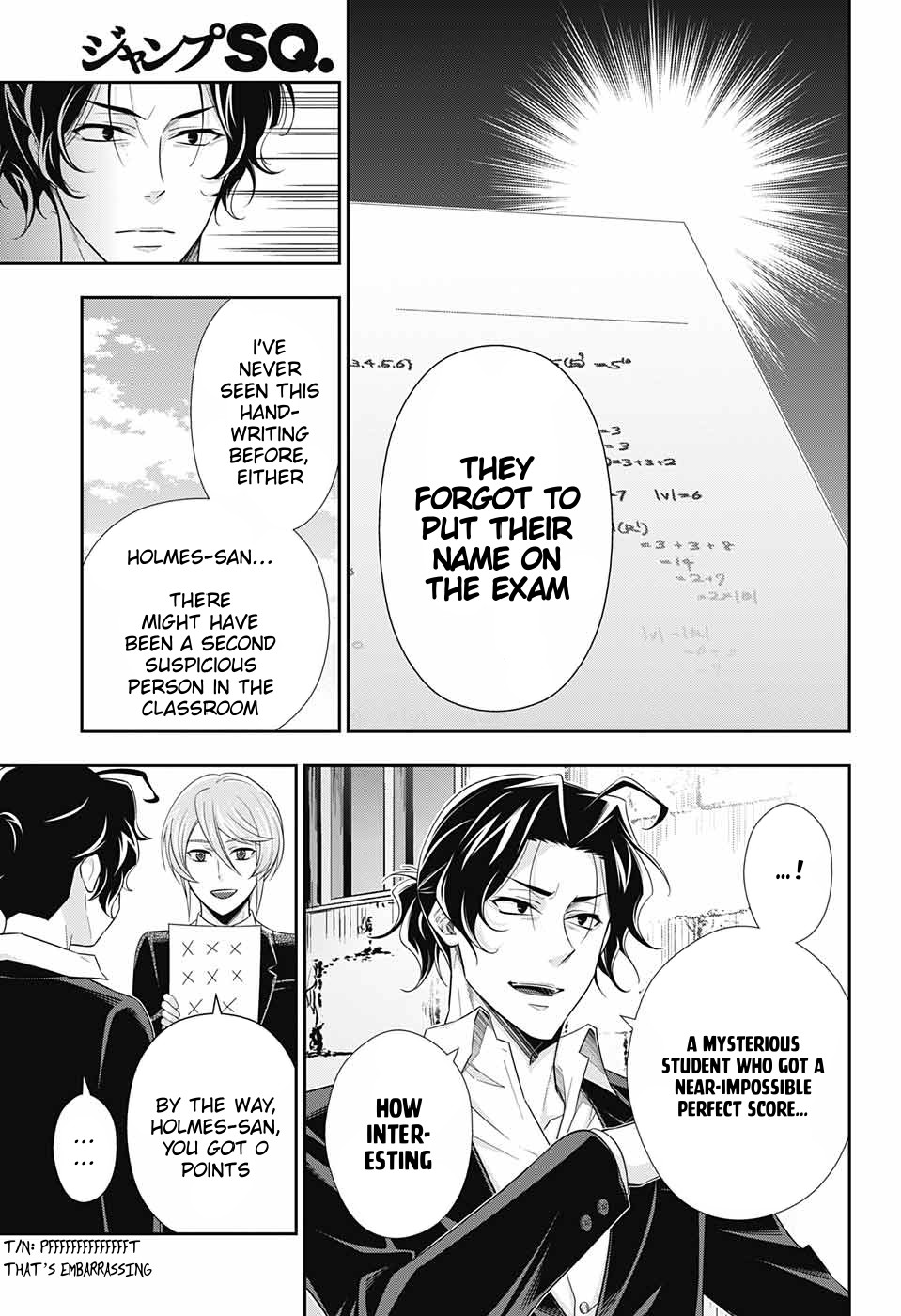 Yukoku no Moriarty Chapter 31 page 25 - Chapter 31: The Adventure of the One Student