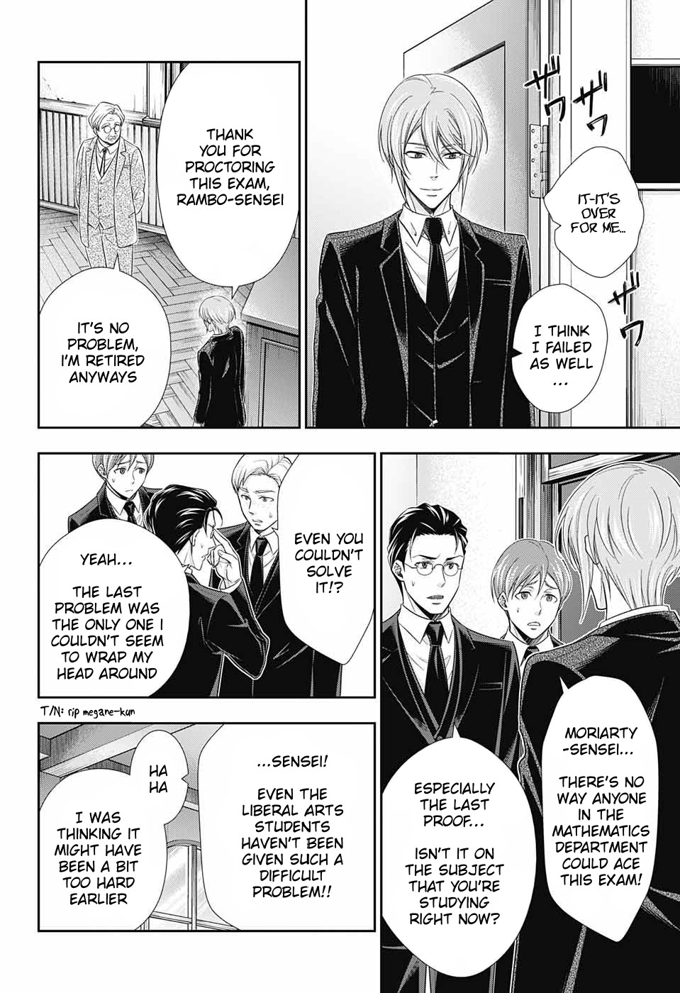 Yukoku no Moriarty Chapter 31 page 6 - Chapter 31: The Adventure of the One Student