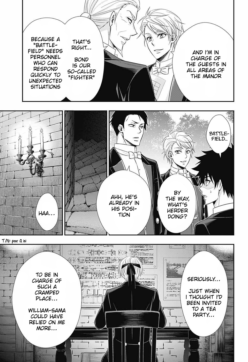 Yukoku no Moriarty Chapter 32 page 15 - Chapter 32: The Tea Party: Moriarty Family Holiday