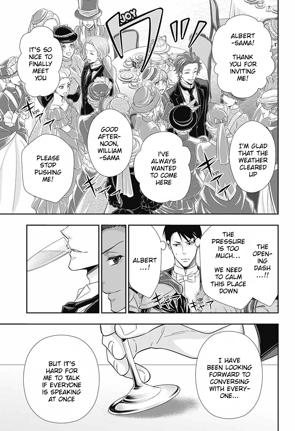 Yukoku no Moriarty Chapter 32 page 23 - Chapter 32: The Tea Party: Moriarty Family Holiday