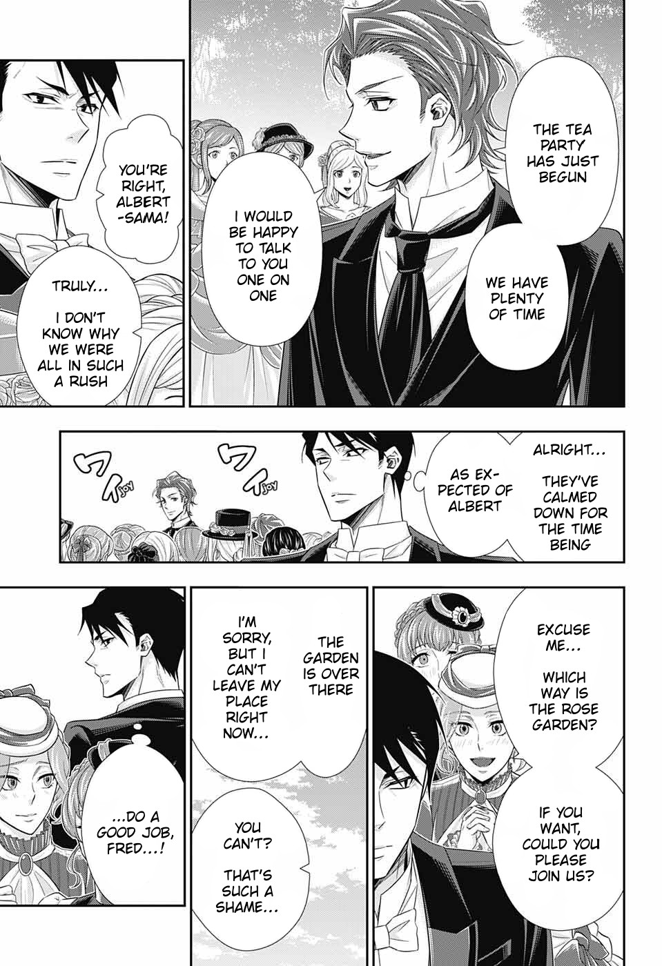 Yukoku no Moriarty Chapter 32 page 25 - Chapter 32: The Tea Party: Moriarty Family Holiday