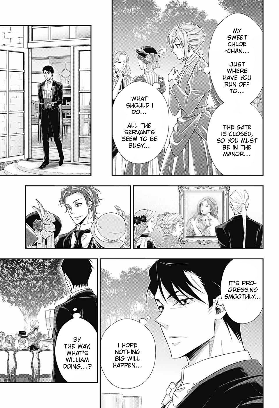 Yukoku no Moriarty Chapter 32 page 31 - Chapter 32: The Tea Party: Moriarty Family Holiday