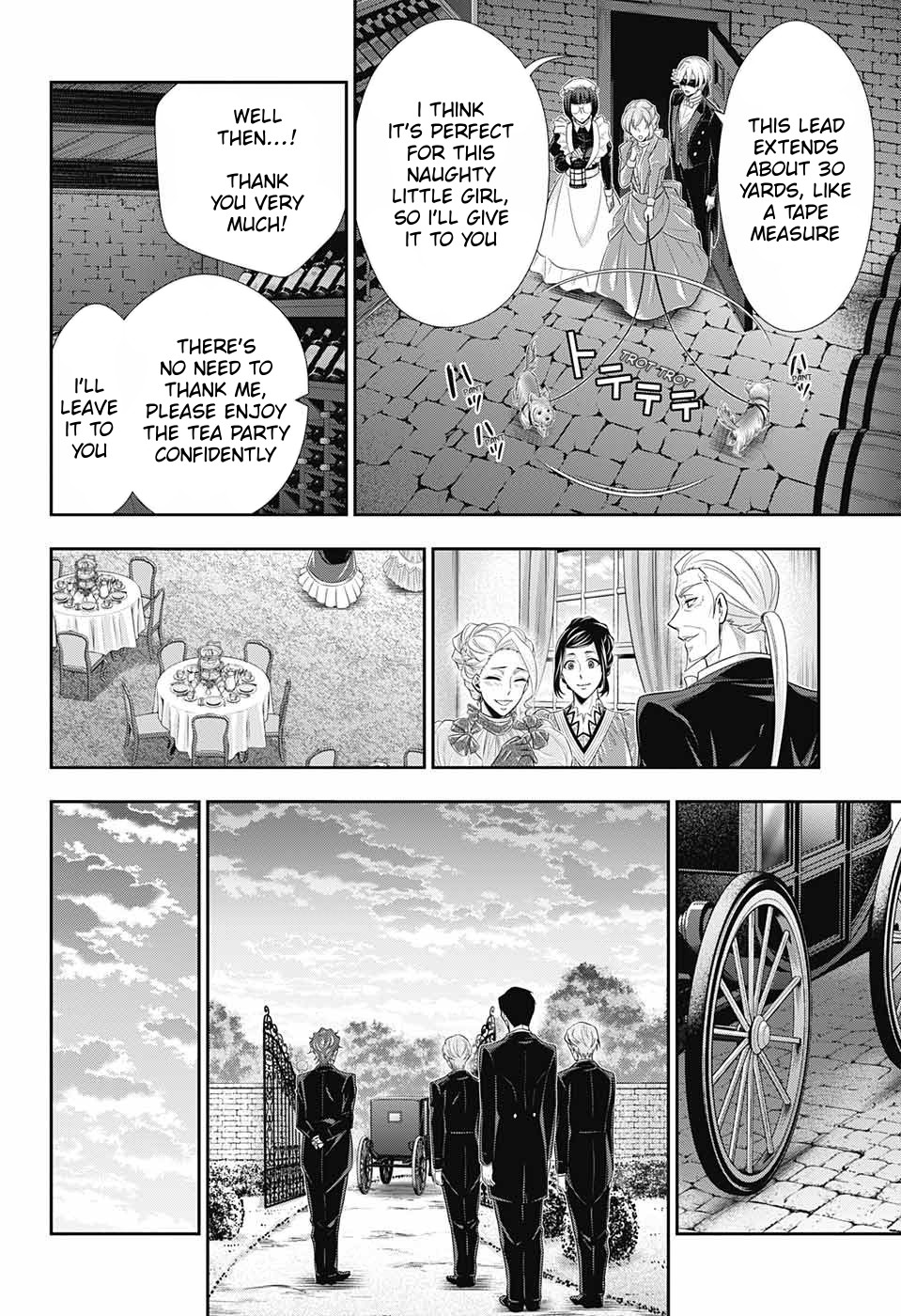 Yukoku no Moriarty Chapter 32 page 46 - Chapter 32: The Tea Party: Moriarty Family Holiday