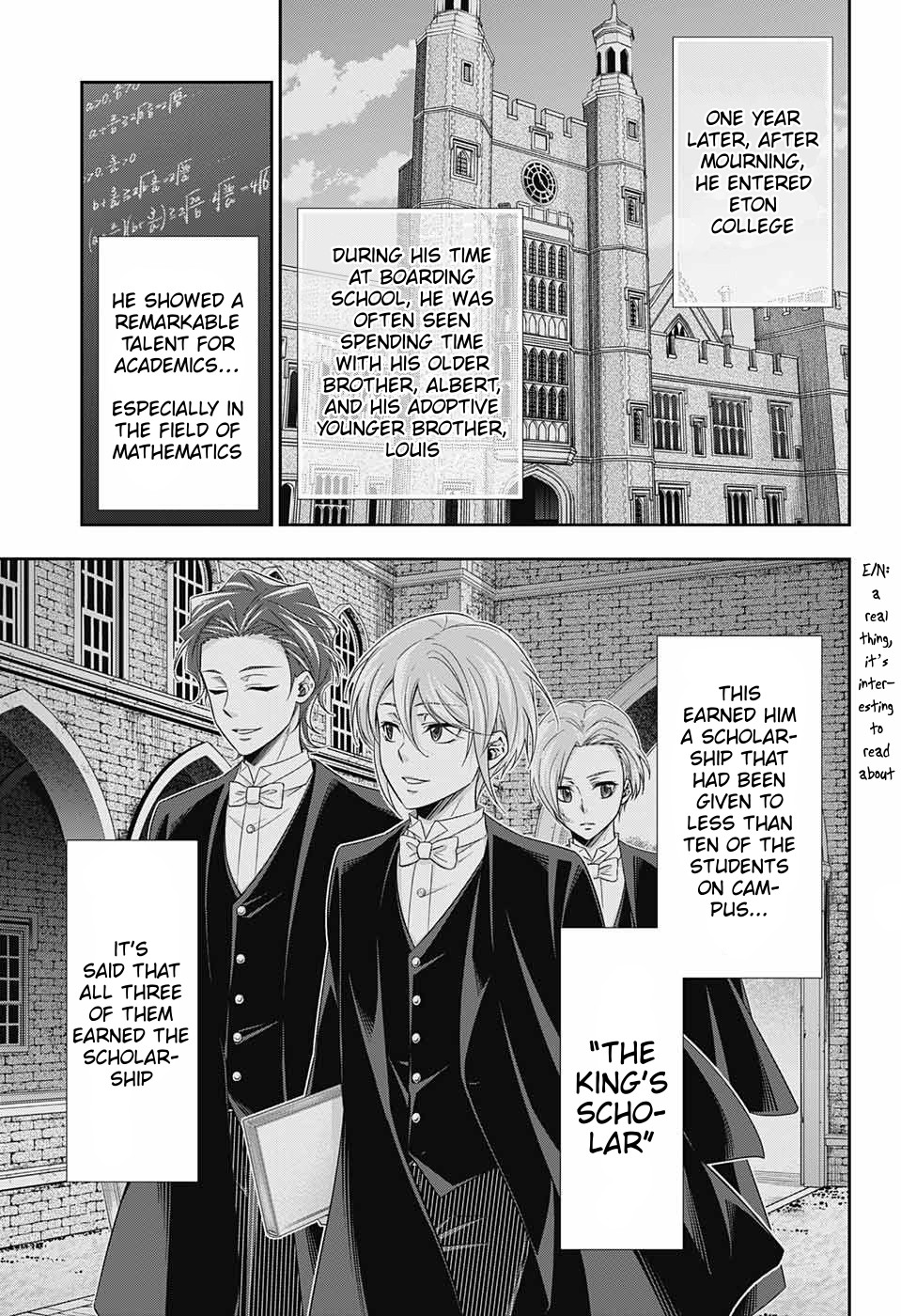 Yukoku no Moriarty Chapter 33 page 10 - Chapter 33: The Merchant of London Act 1