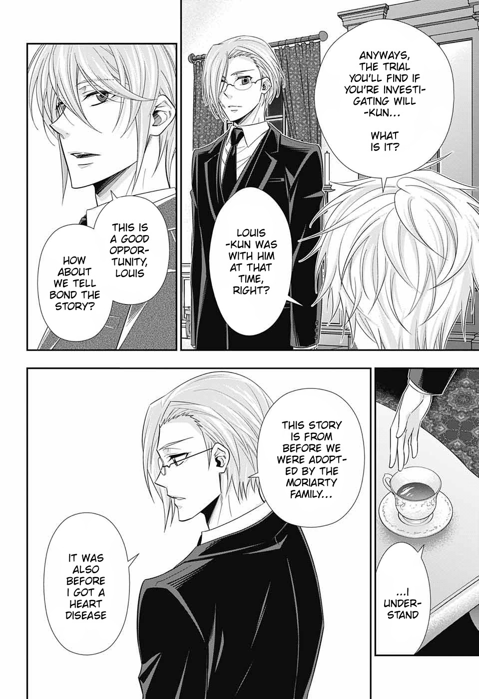 Yukoku no Moriarty Chapter 33 page 19 - Chapter 33: The Merchant of London Act 1