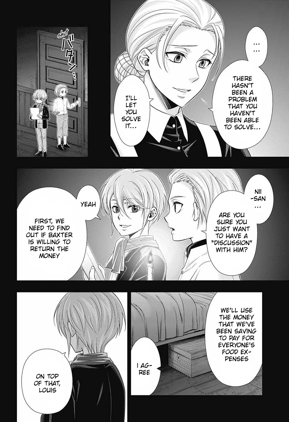 Yukoku no Moriarty Chapter 33 page 33 - Chapter 33: The Merchant of London Act 1
