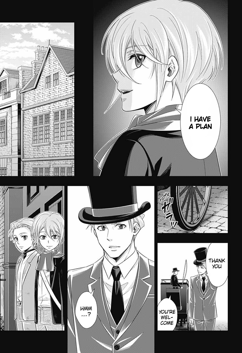 Yukoku no Moriarty Chapter 33 page 34 - Chapter 33: The Merchant of London Act 1