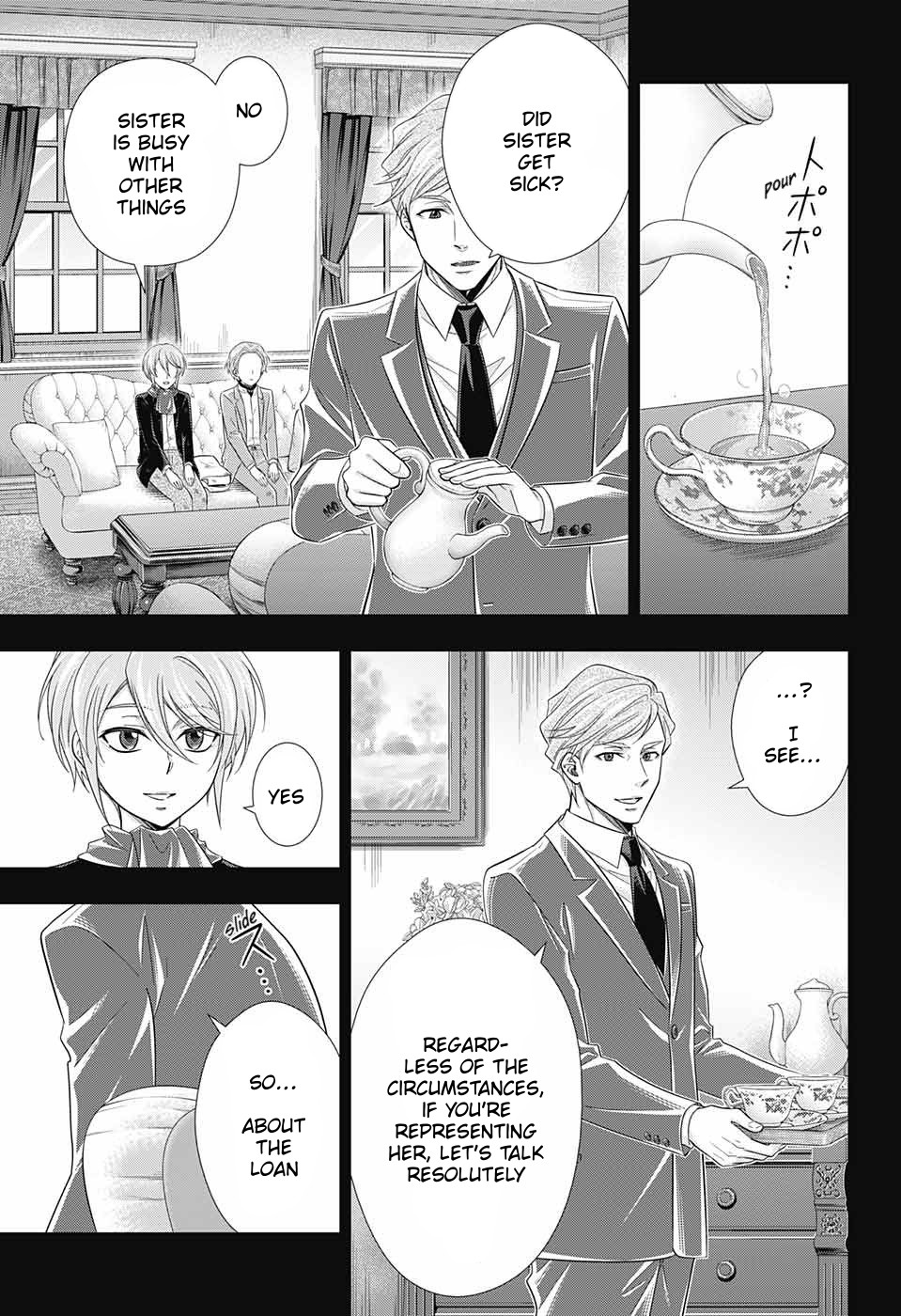Yukoku no Moriarty Chapter 33 page 36 - Chapter 33: The Merchant of London Act 1