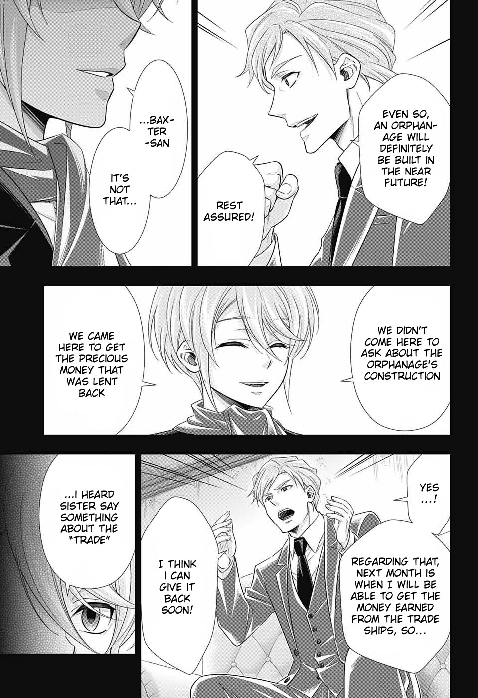 Yukoku no Moriarty Chapter 33 page 38 - Chapter 33: The Merchant of London Act 1