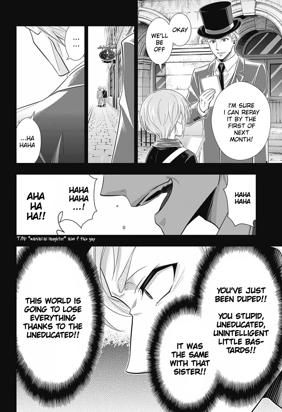 Yukoku no Moriarty Chapter 33 page 43 - Chapter 33: The Merchant of London Act 1