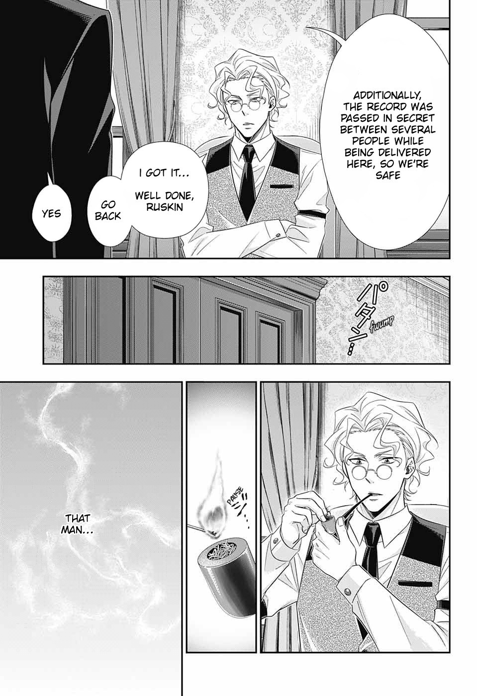 Yukoku no Moriarty Chapter 33 page 6 - Chapter 33: The Merchant of London Act 1