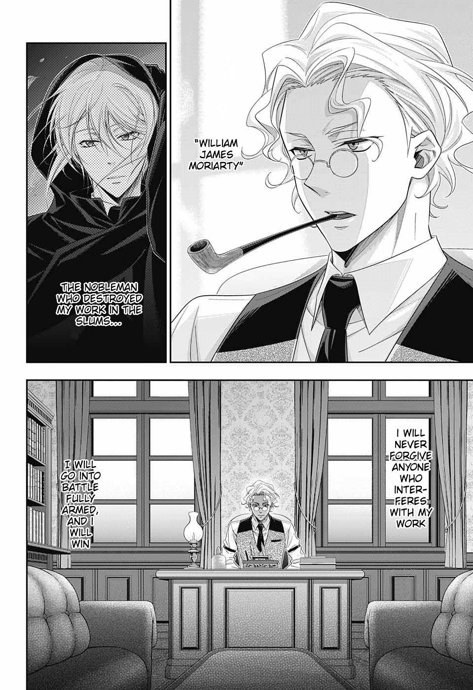 Yukoku no Moriarty Chapter 33 page 7 - Chapter 33: The Merchant of London Act 1