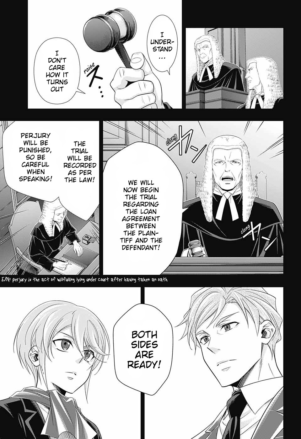 Yukoku no Moriarty Chapter 34 page 11 - Chapter 34: The Merchant of London Act 2
