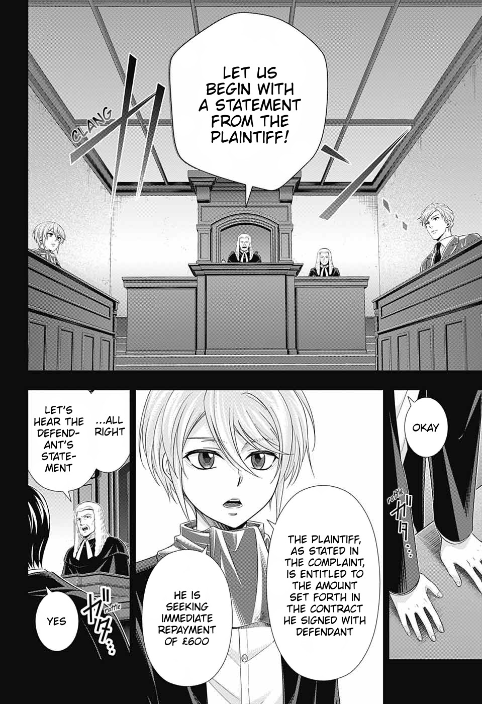 Yukoku no Moriarty Chapter 34 page 12 - Chapter 34: The Merchant of London Act 2