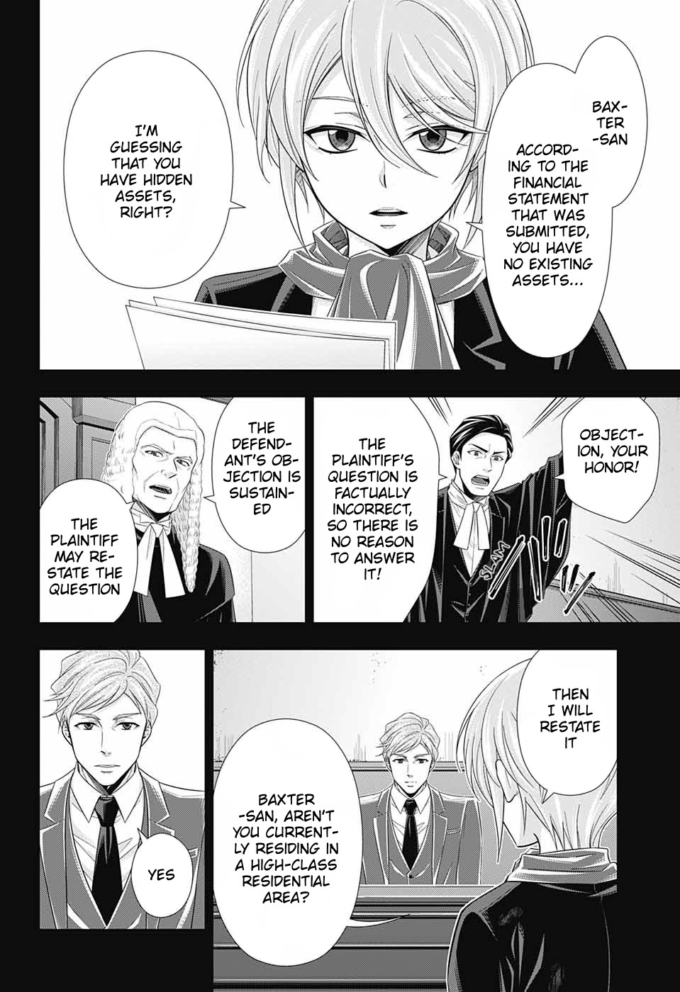 Yukoku no Moriarty Chapter 34 page 14 - Chapter 34: The Merchant of London Act 2