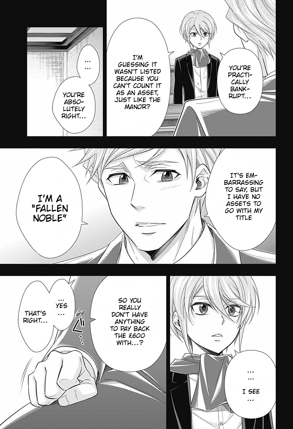 Yukoku no Moriarty Chapter 34 page 17 - Chapter 34: The Merchant of London Act 2