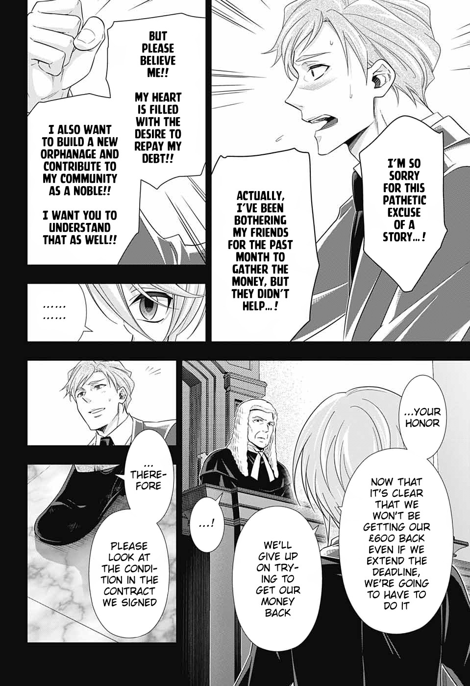 Yukoku no Moriarty Chapter 34 page 18 - Chapter 34: The Merchant of London Act 2