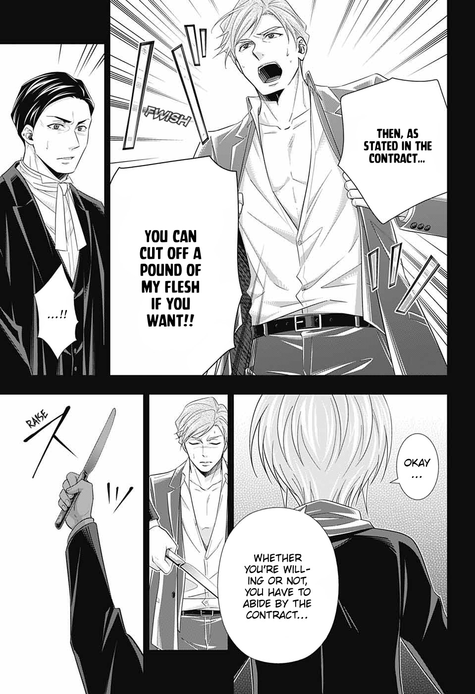 Yukoku no Moriarty Chapter 34 page 21 - Chapter 34: The Merchant of London Act 2