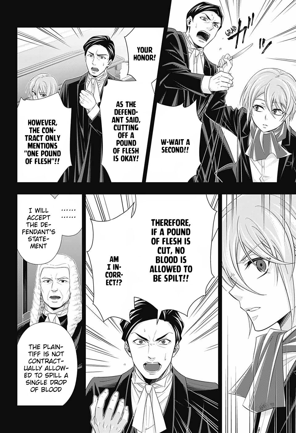 Yukoku no Moriarty Chapter 34 page 22 - Chapter 34: The Merchant of London Act 2