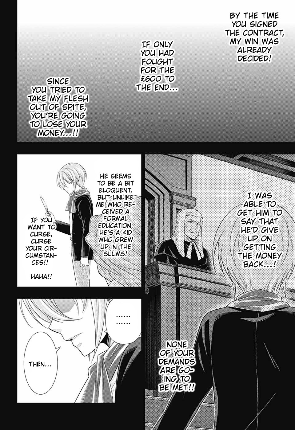 Yukoku no Moriarty Chapter 34 page 24 - Chapter 34: The Merchant of London Act 2
