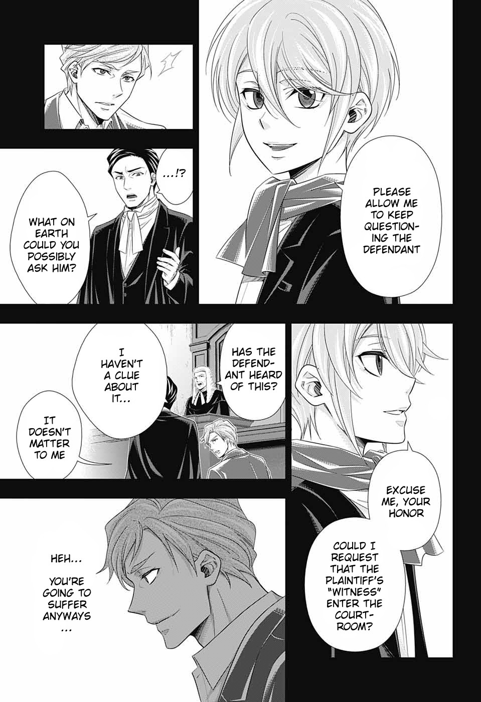 Yukoku no Moriarty Chapter 34 page 25 - Chapter 34: The Merchant of London Act 2