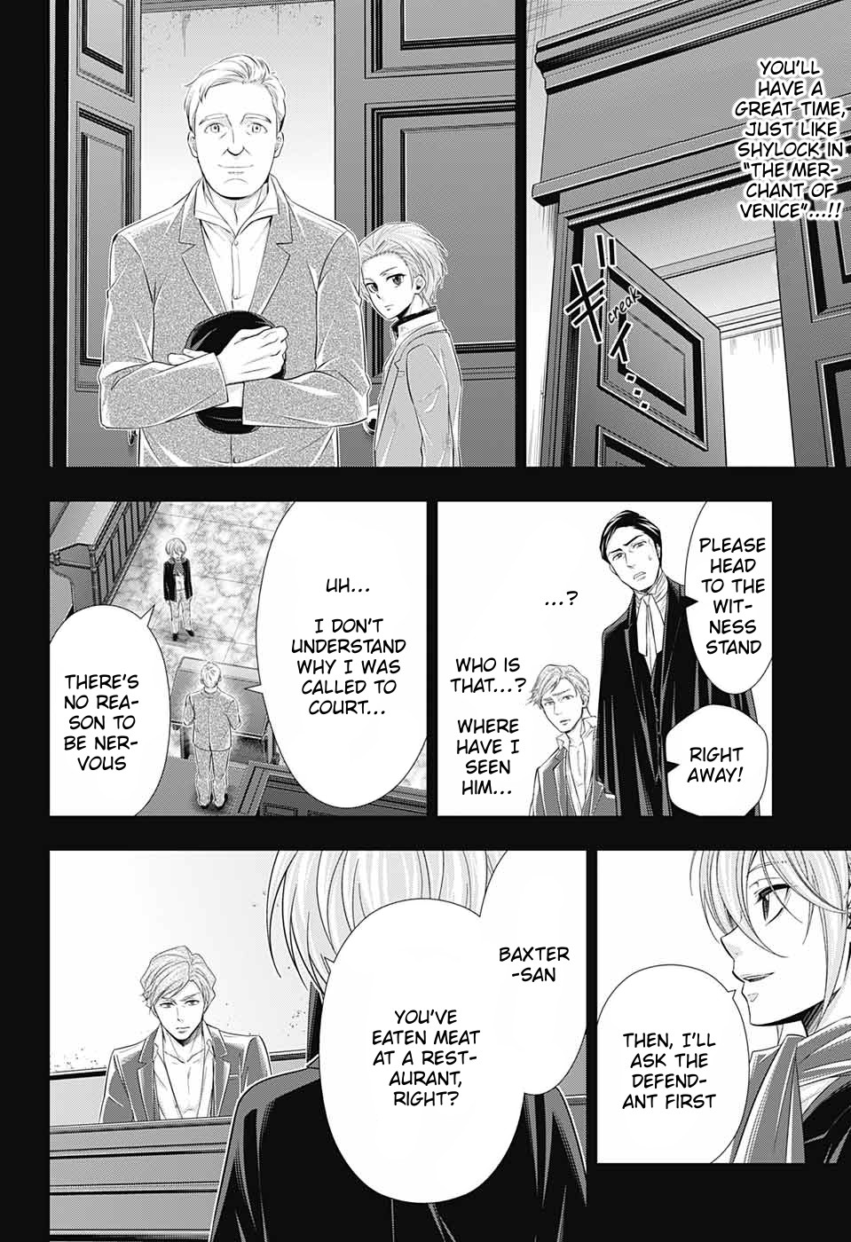 Yukoku no Moriarty Chapter 34 page 26 - Chapter 34: The Merchant of London Act 2