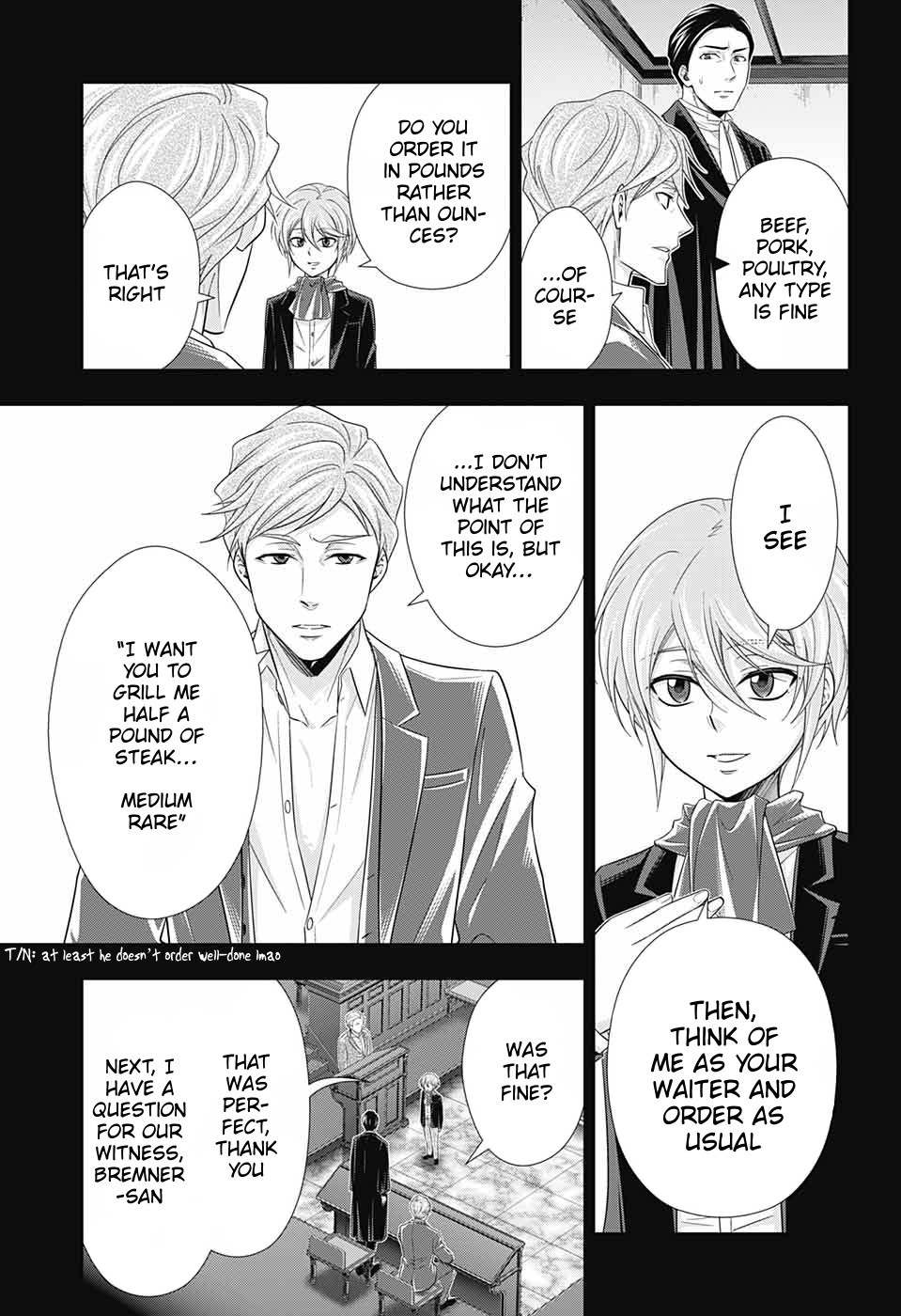 Yukoku no Moriarty Chapter 34 page 27 - Chapter 34: The Merchant of London Act 2
