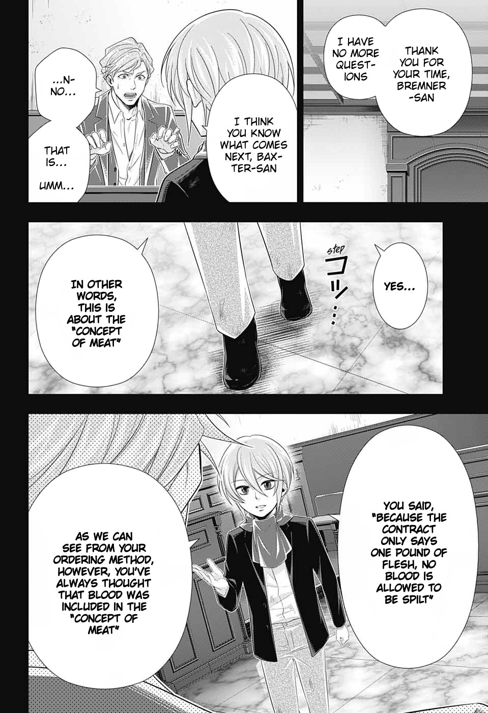 Yukoku no Moriarty Chapter 34 page 30 - Chapter 34: The Merchant of London Act 2