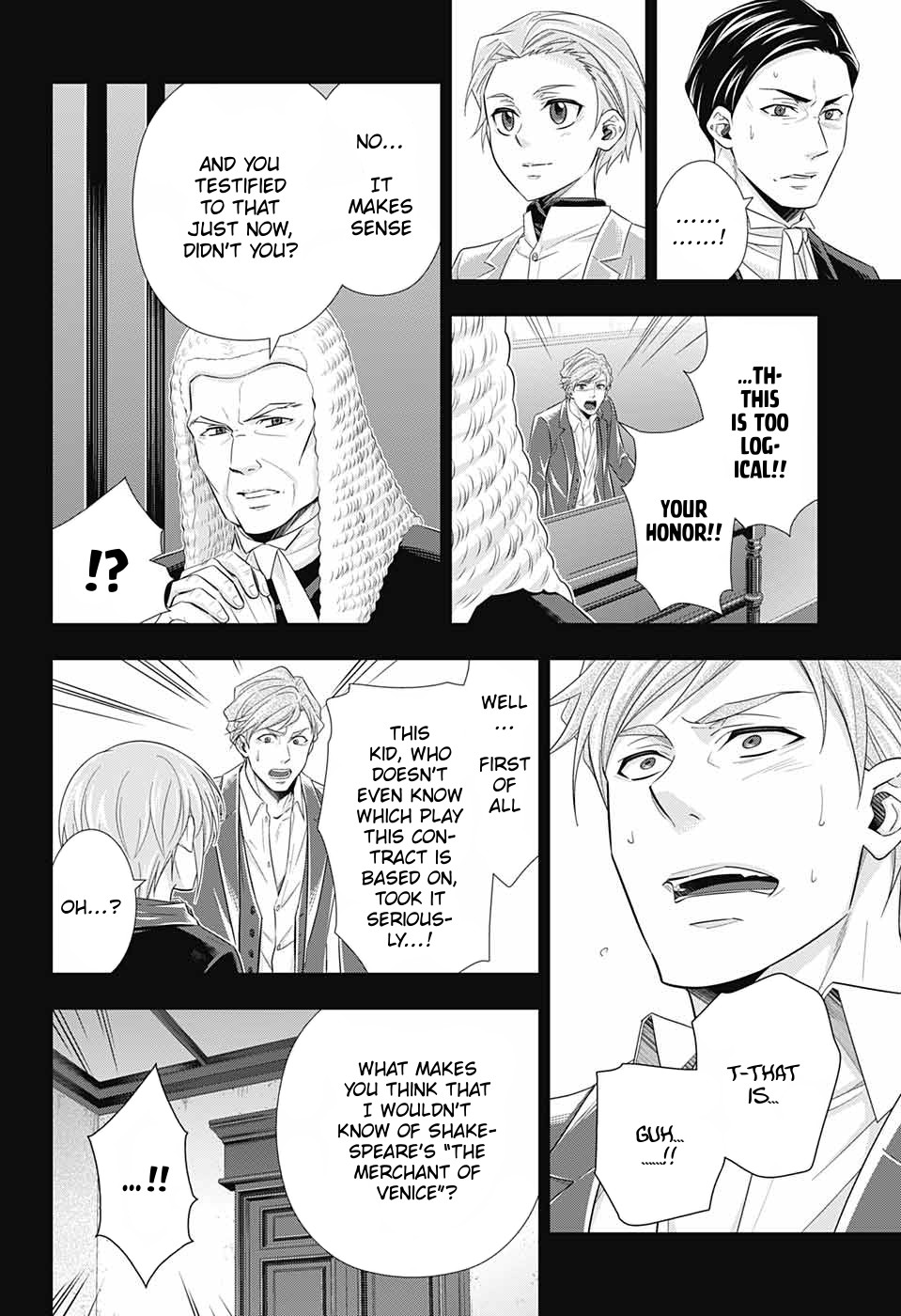 Yukoku no Moriarty Chapter 34 page 32 - Chapter 34: The Merchant of London Act 2