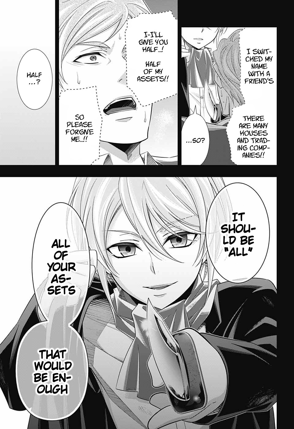 Yukoku no Moriarty Chapter 34 page 35 - Chapter 34: The Merchant of London Act 2