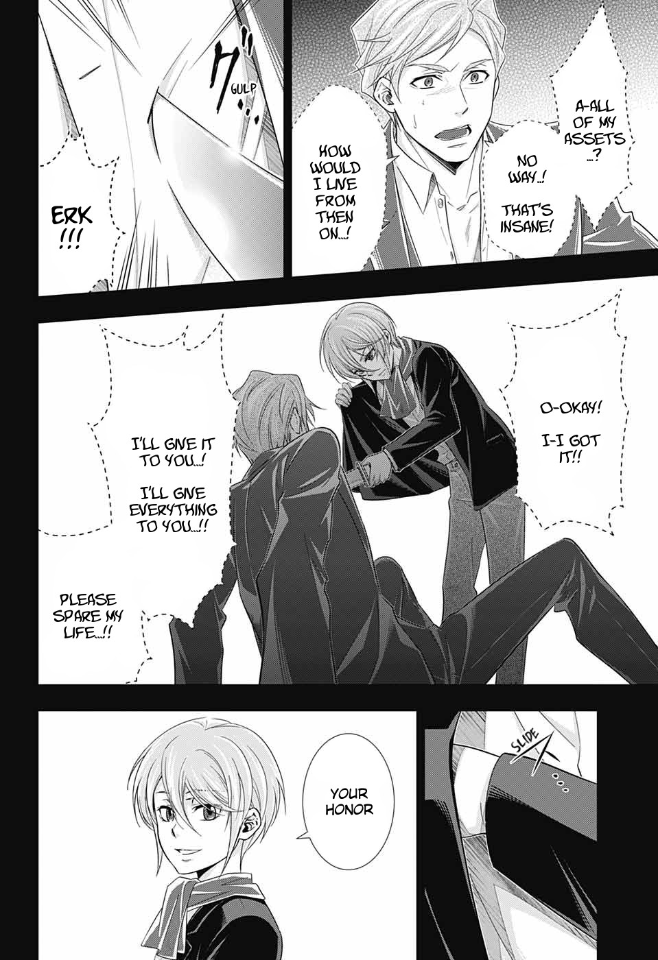 Yukoku no Moriarty Chapter 34 page 36 - Chapter 34: The Merchant of London Act 2