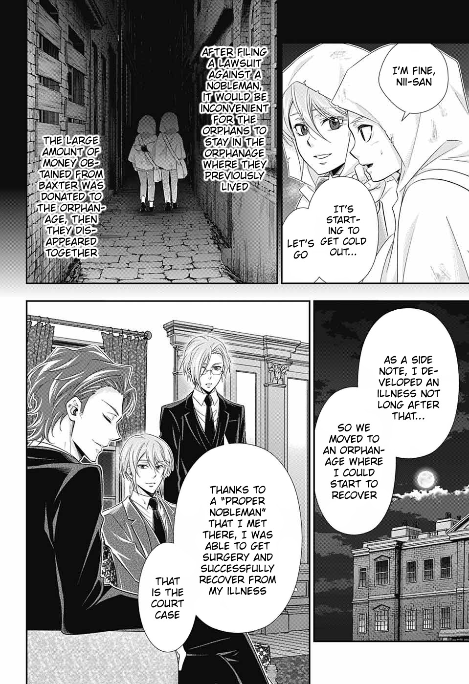 Yukoku no Moriarty Chapter 34 page 38 - Chapter 34: The Merchant of London Act 2