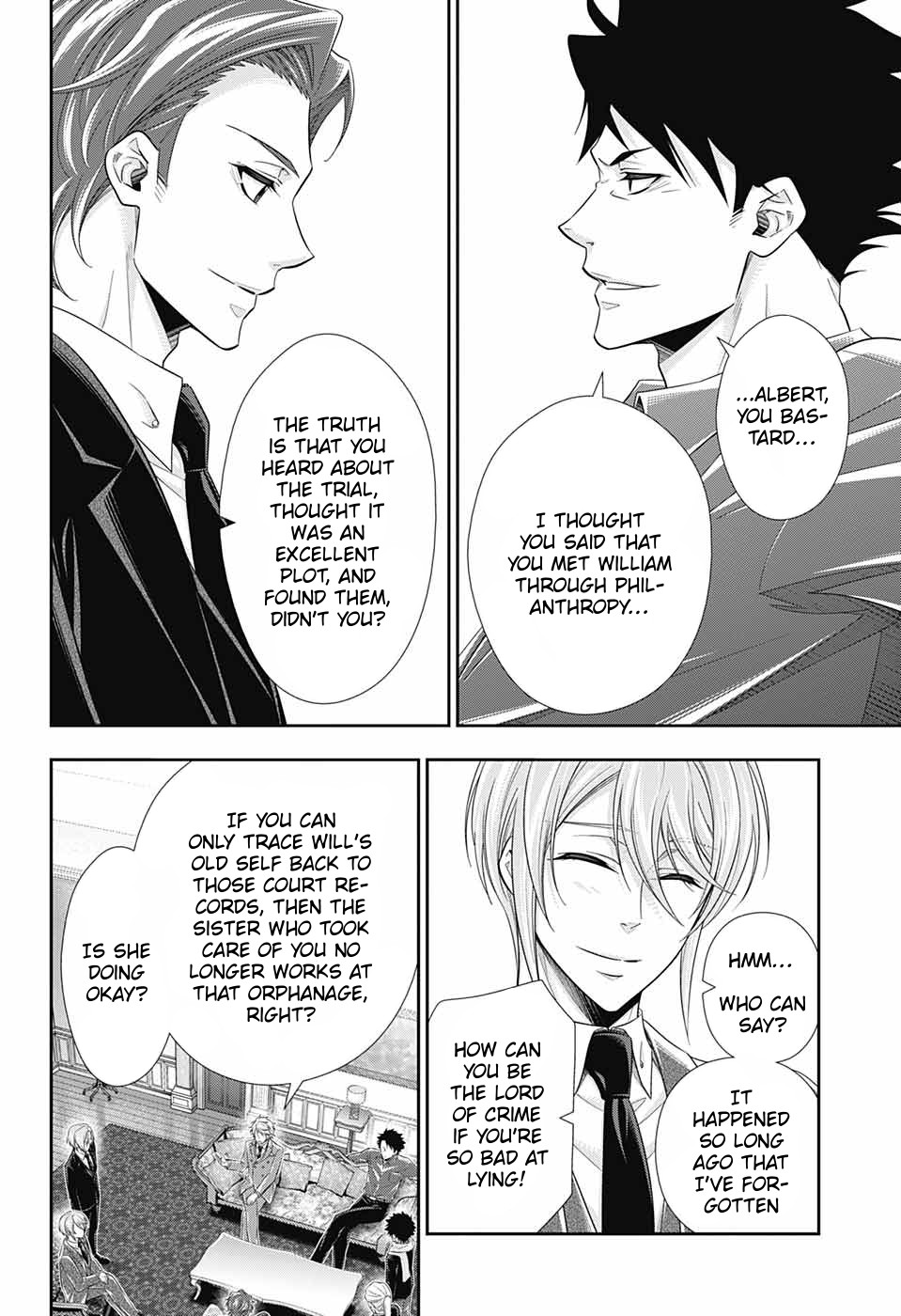 Yukoku no Moriarty Chapter 34 page 40 - Chapter 34: The Merchant of London Act 2