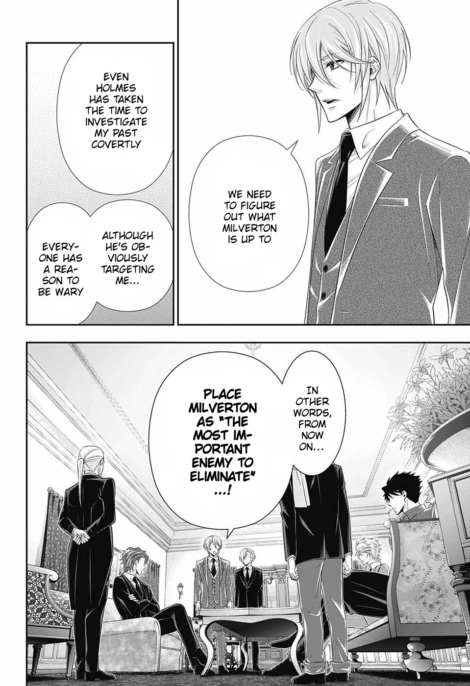 Yukoku no Moriarty Chapter 34 page 42 - Chapter 34: The Merchant of London Act 2