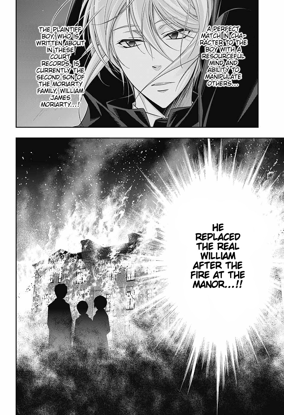 Yukoku no Moriarty Chapter 34 page 44 - Chapter 34: The Merchant of London Act 2