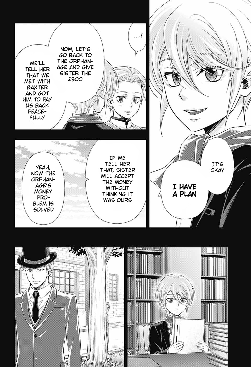Yukoku no Moriarty Chapter 34 page 6 - Chapter 34: The Merchant of London Act 2