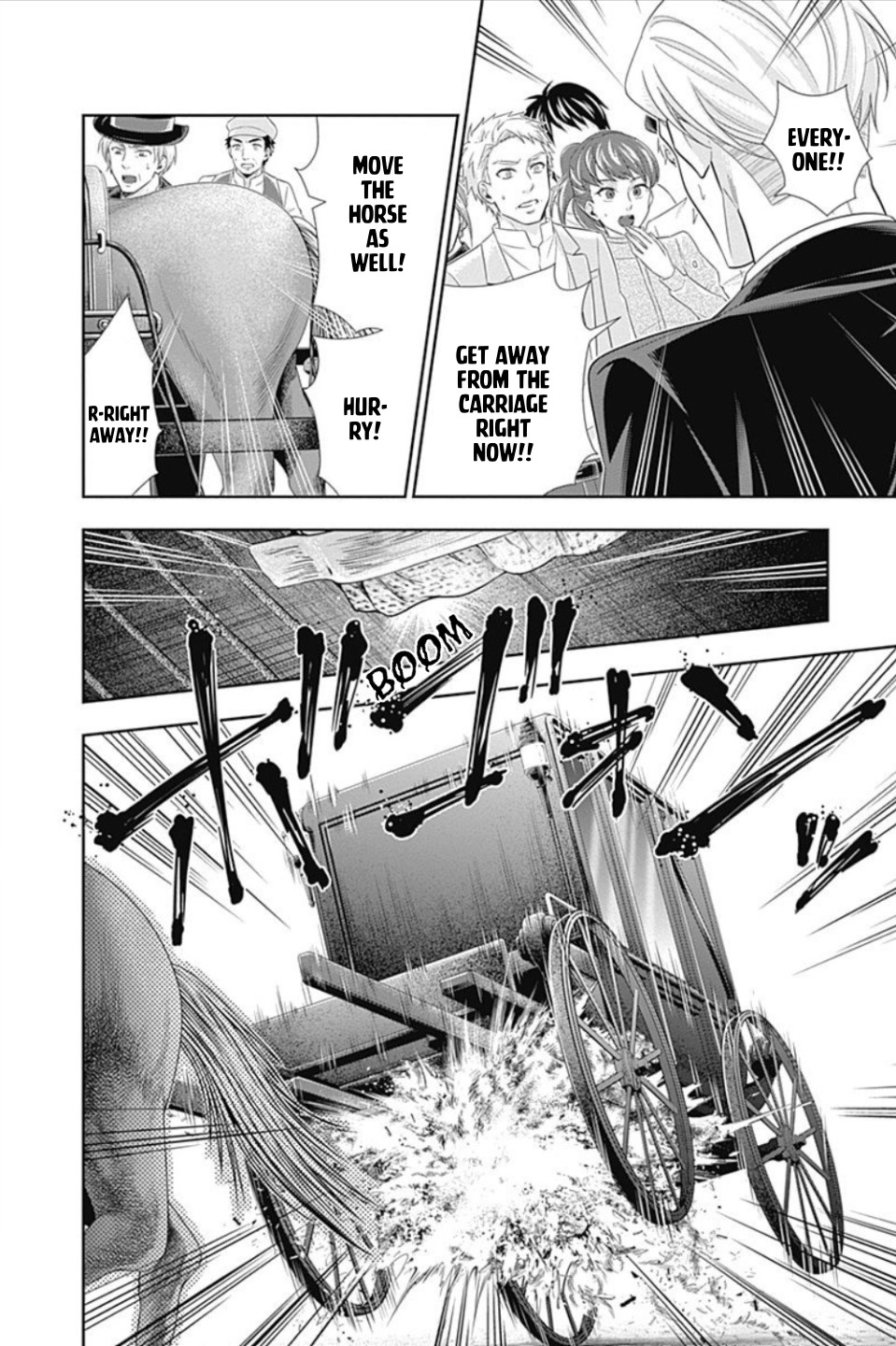 Yukoku no Moriarty Chapter 35 page 13 - Chapter 35: The White Knight of London Act 1