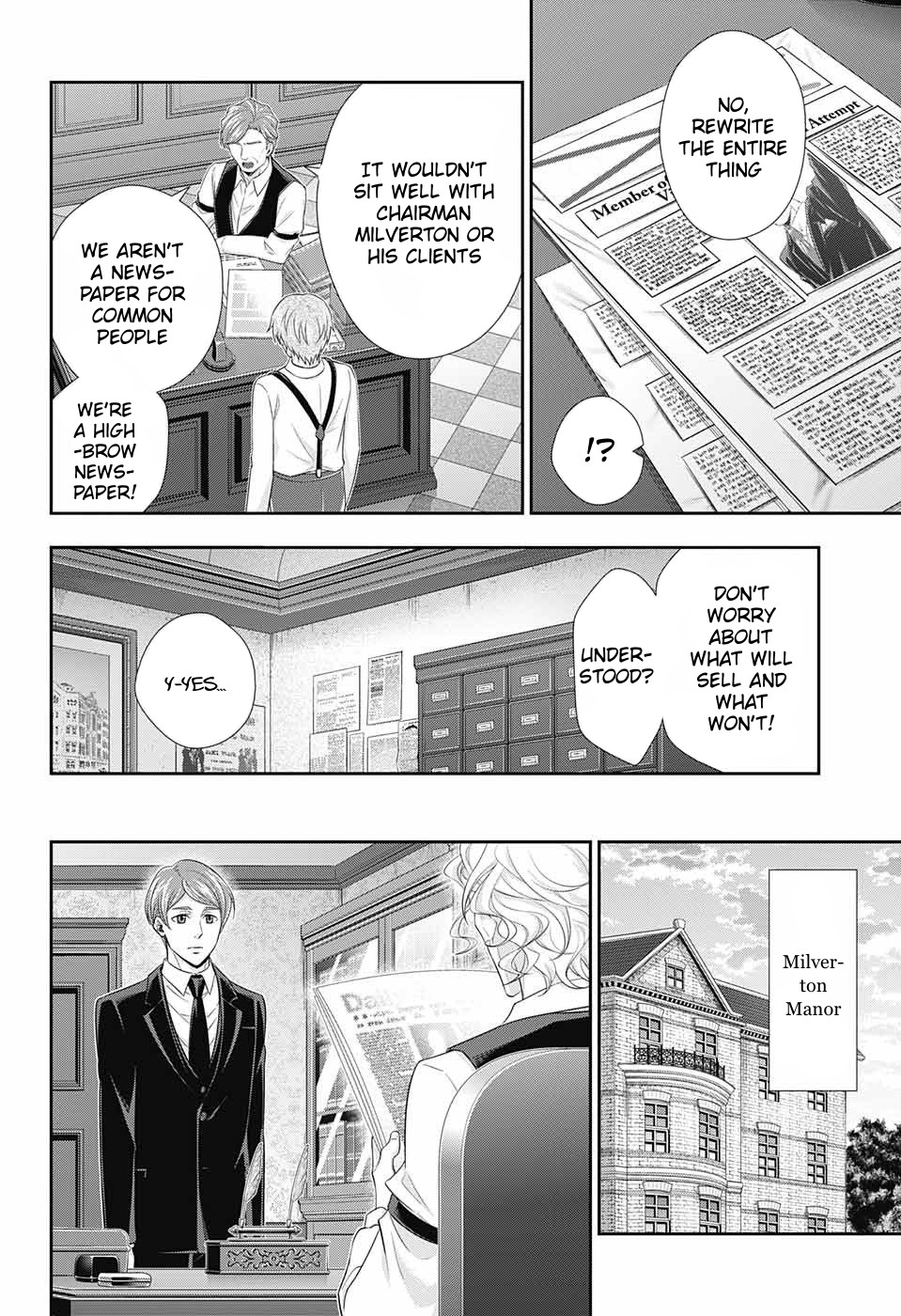 Yukoku no Moriarty Chapter 35 page 23 - Chapter 35: The White Knight of London Act 1