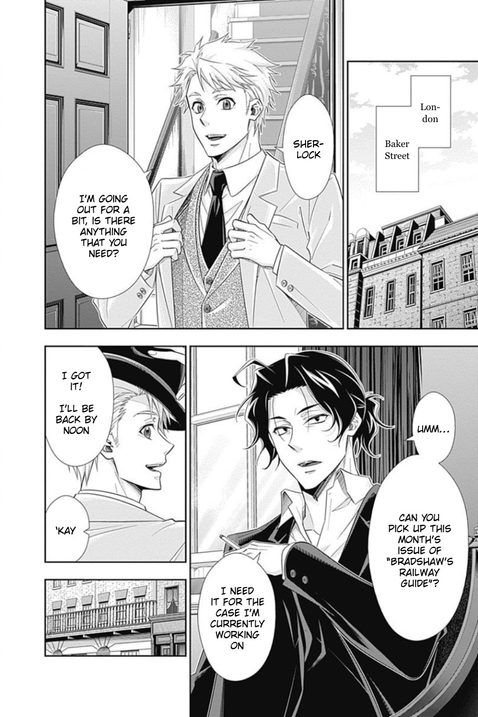 Yukoku no Moriarty Chapter 35 page 3 - Chapter 35: The White Knight of London Act 1