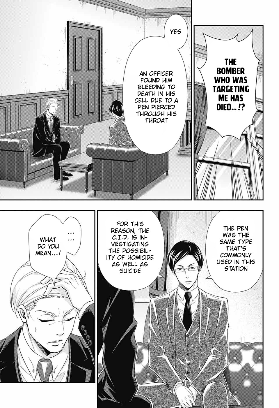 Yukoku no Moriarty Chapter 35 page 30 - Chapter 35: The White Knight of London Act 1